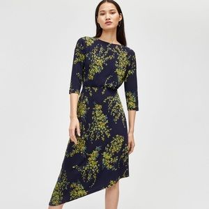 Warehouse Sweetpea asymmetric dress